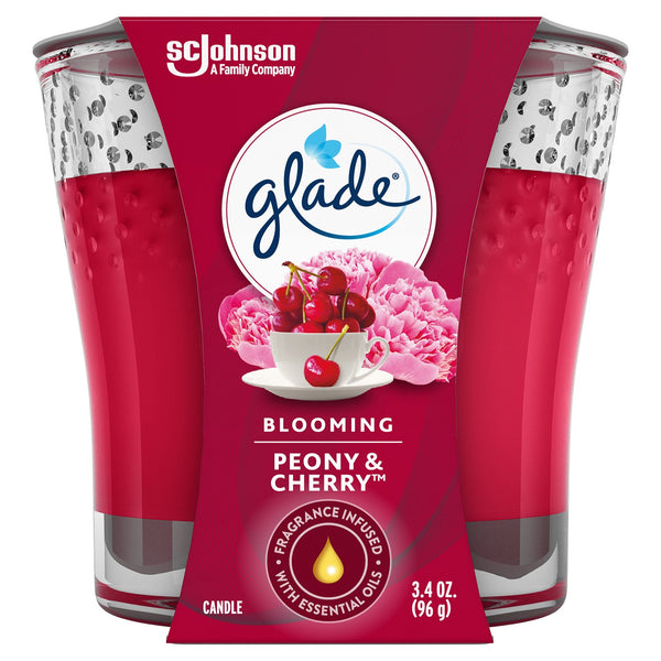 Glade Jar Candle Blooming Peony & Cherry