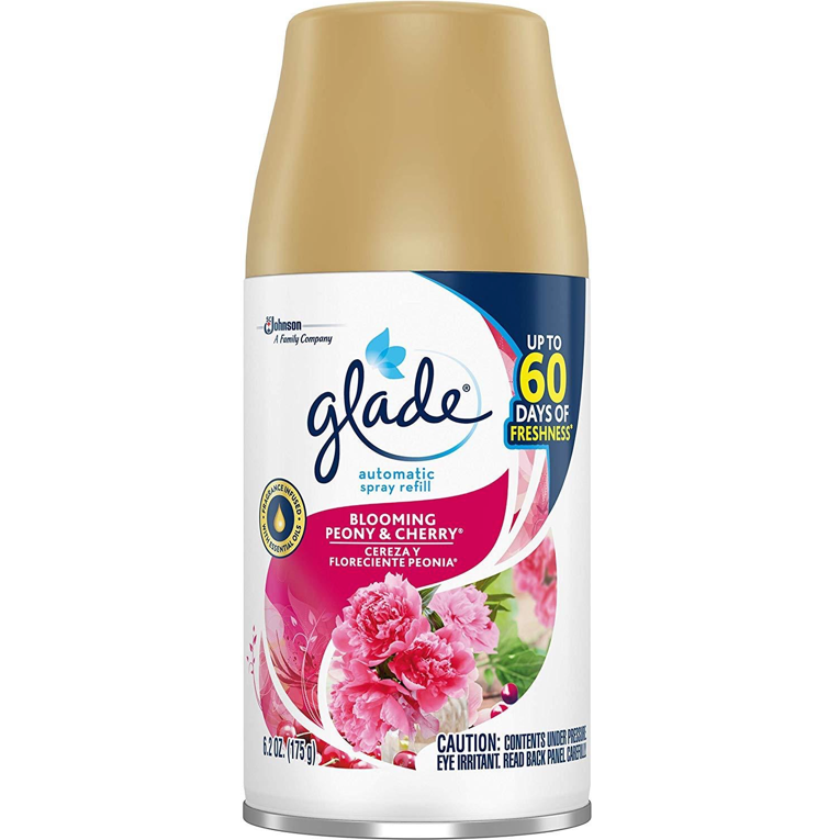 Glade Automatic Spray Refill, Blooming Peony and Cherry, 6.2 oz, Pack -  S&Honlinestore